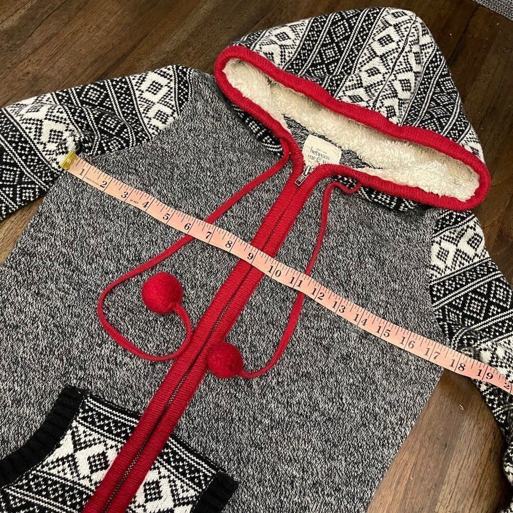 Between Me and You Winter Zip Up Hoodie - Picture 8 of 12
